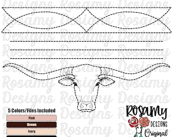 Boot Stitch PNG, Longhorn PNG, TShirt Design, Instant, Design Download, Shirt Design, Retro Sublimation, Country Western, Country Music