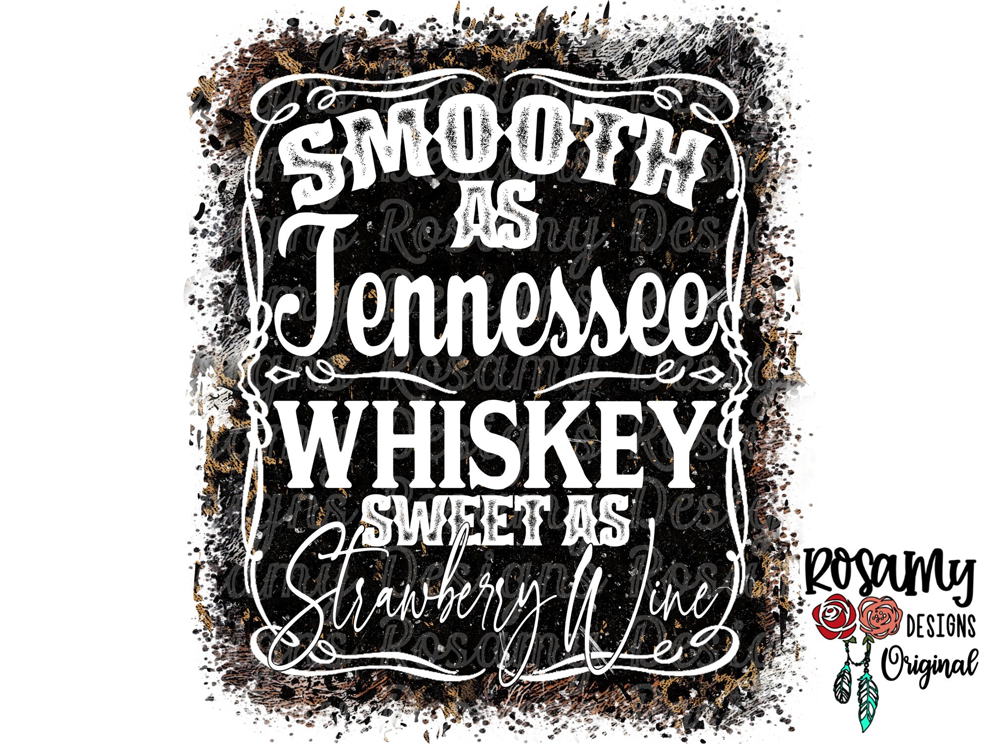 Tennessee Whiskey Mineral Graphic Top main image 0