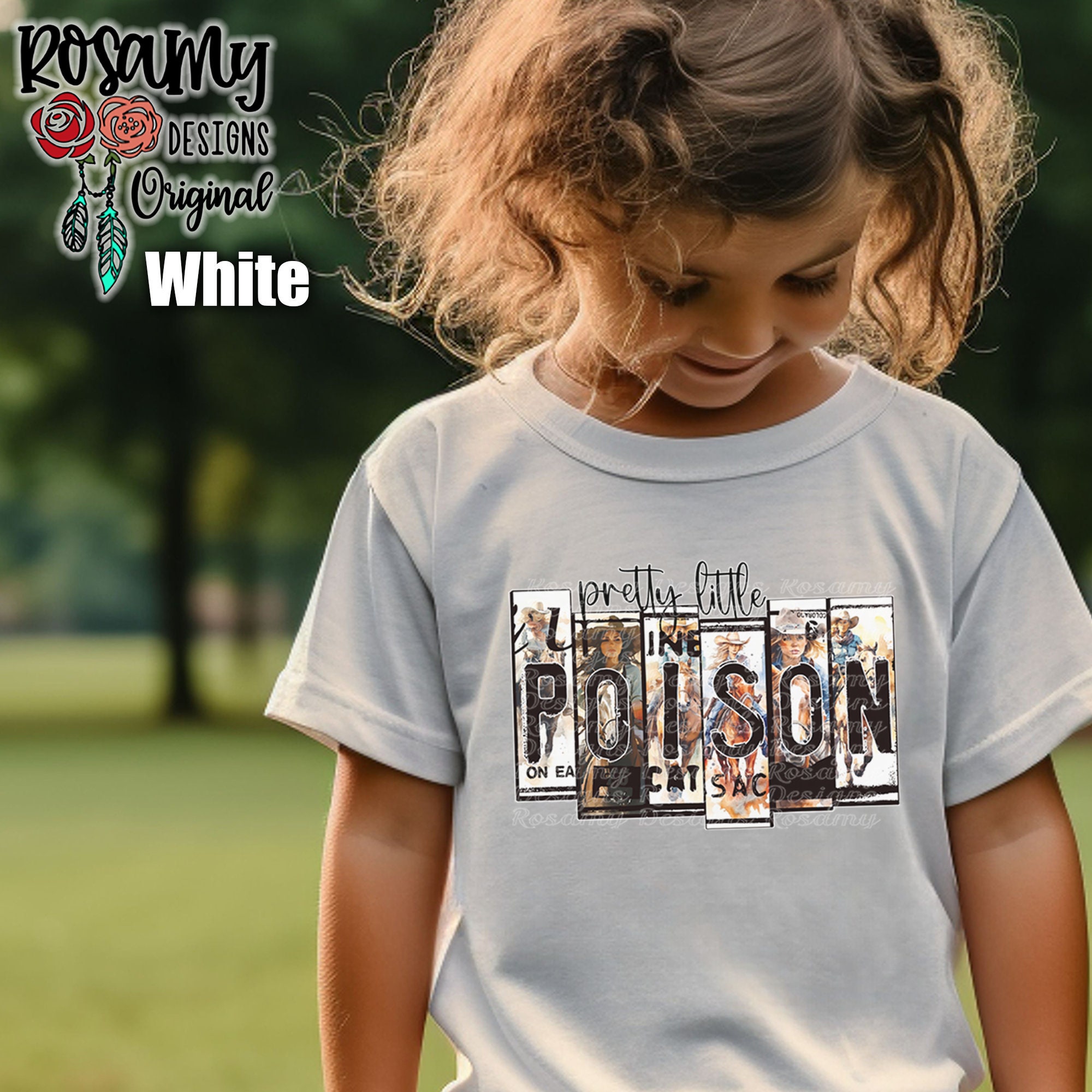 Pretty Little Poison, Comfort Colors Youth Tee, Oversized Tee, Concert Shirt, Country Music T Shirt, Western, Gift for Her