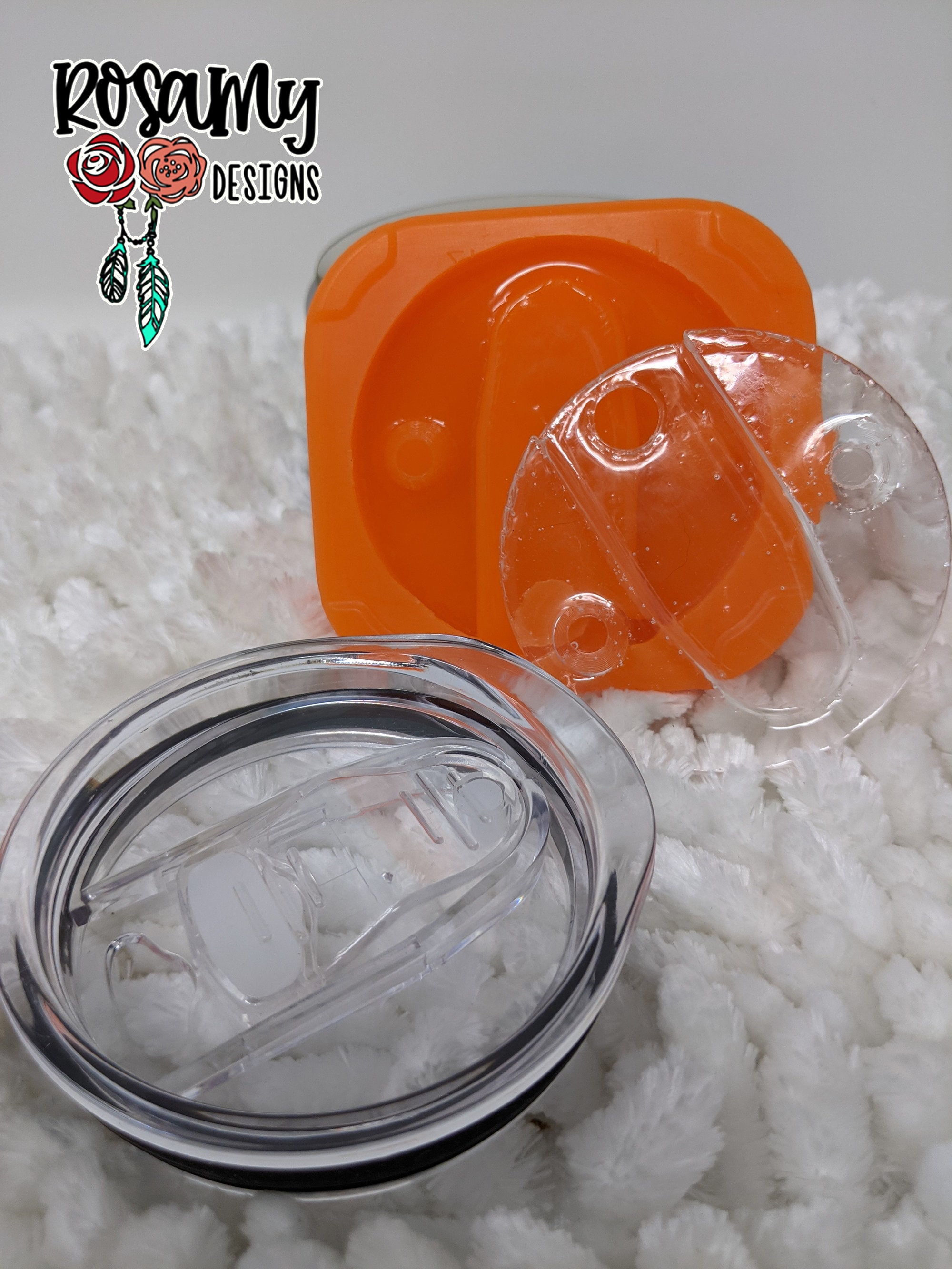 Blank topper 20 oz tumbler topper silicone mold removeable Etsy