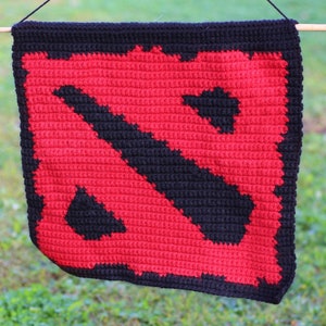 Dota Symbol Farbkarte - Häkeln, Stricken und Kreuzstich