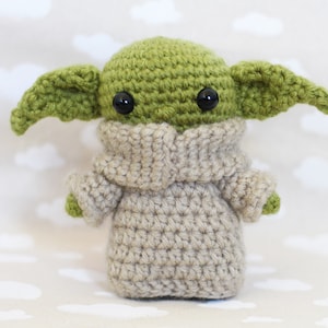 Baby Alien/The Child - Amigurumi Crochet Pattern - DIGITAL ITEM