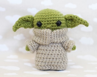 Baby Alien/The Child - Amigurumi Crochet Pattern - DIGITAL ITEM