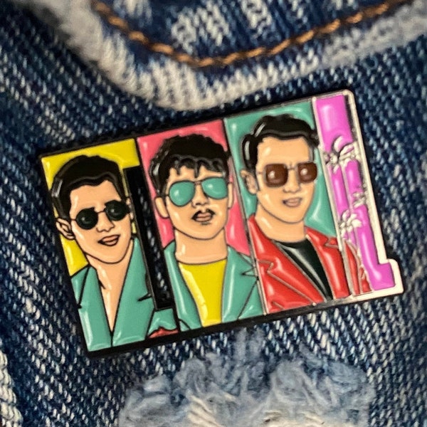 Jonas Brothers Enamel Pin