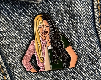 Miley Cyrus Hannah Montana Glitter Enamel Pin
