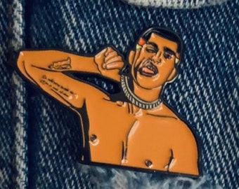 Mahmood Eurovision Enamel Pin