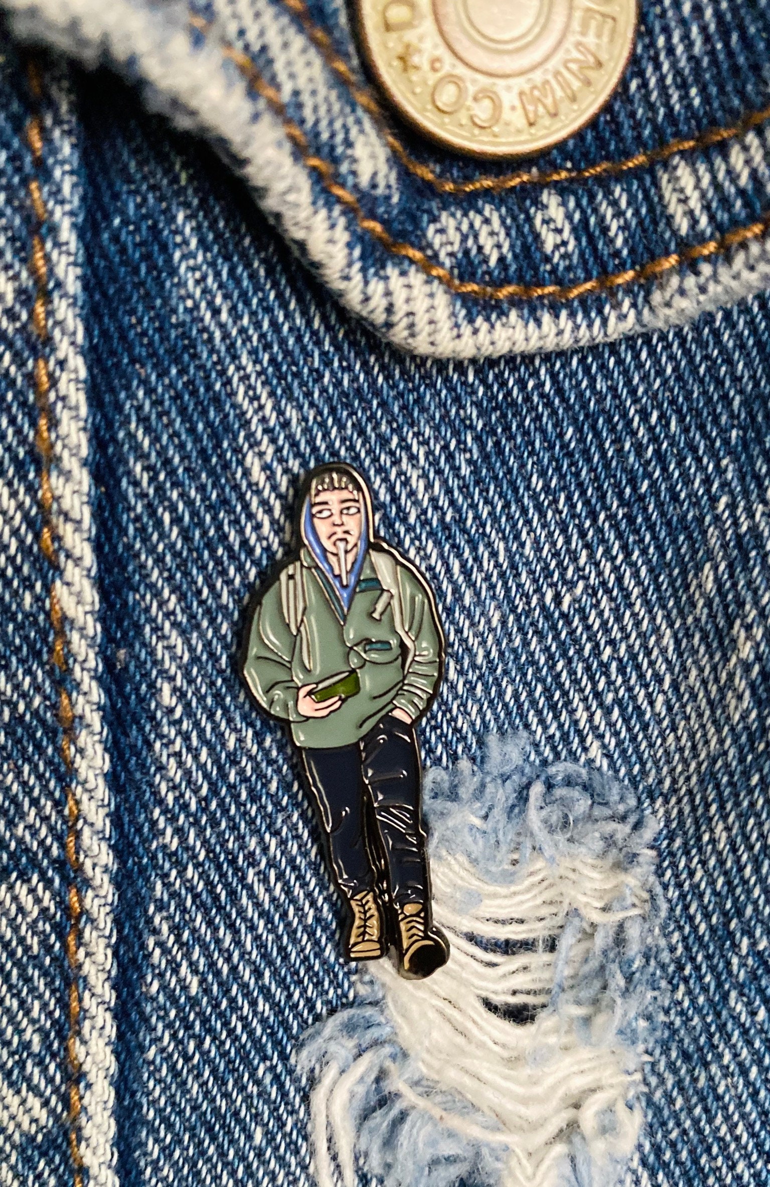 Shia LaBeouf Enamel Pin
