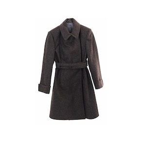 Wool Serge Coat - Etsy Canada