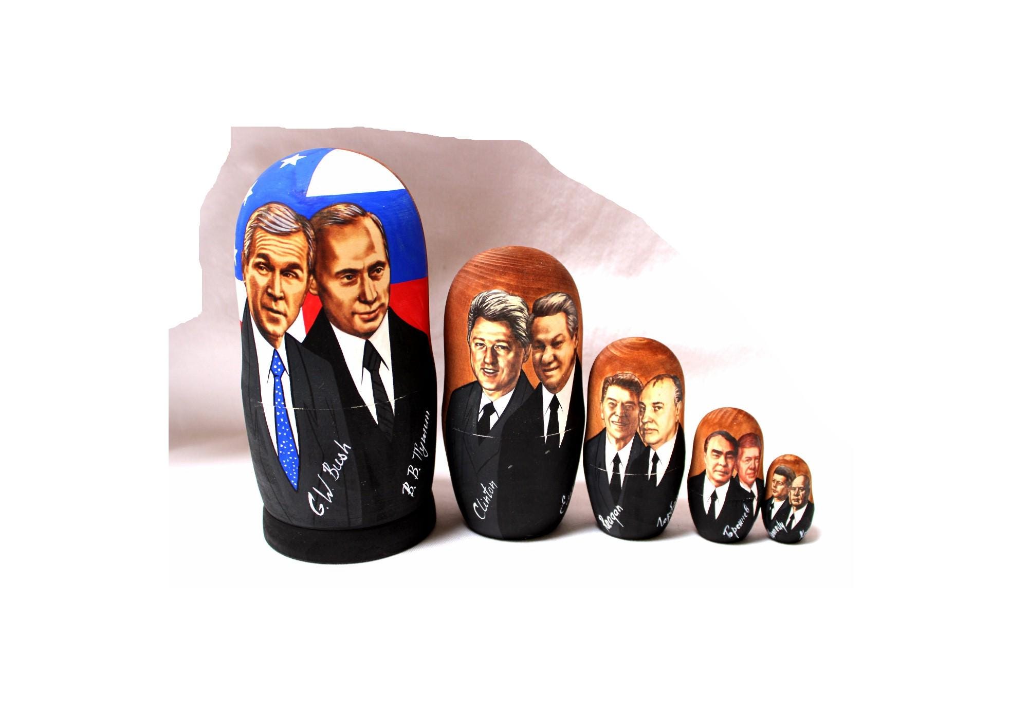 Russian president matryoshka - Etsy 日本