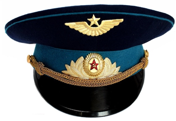 Vintage 1980th Soviet USSR Military Parade Hat Cap ORIGINAL