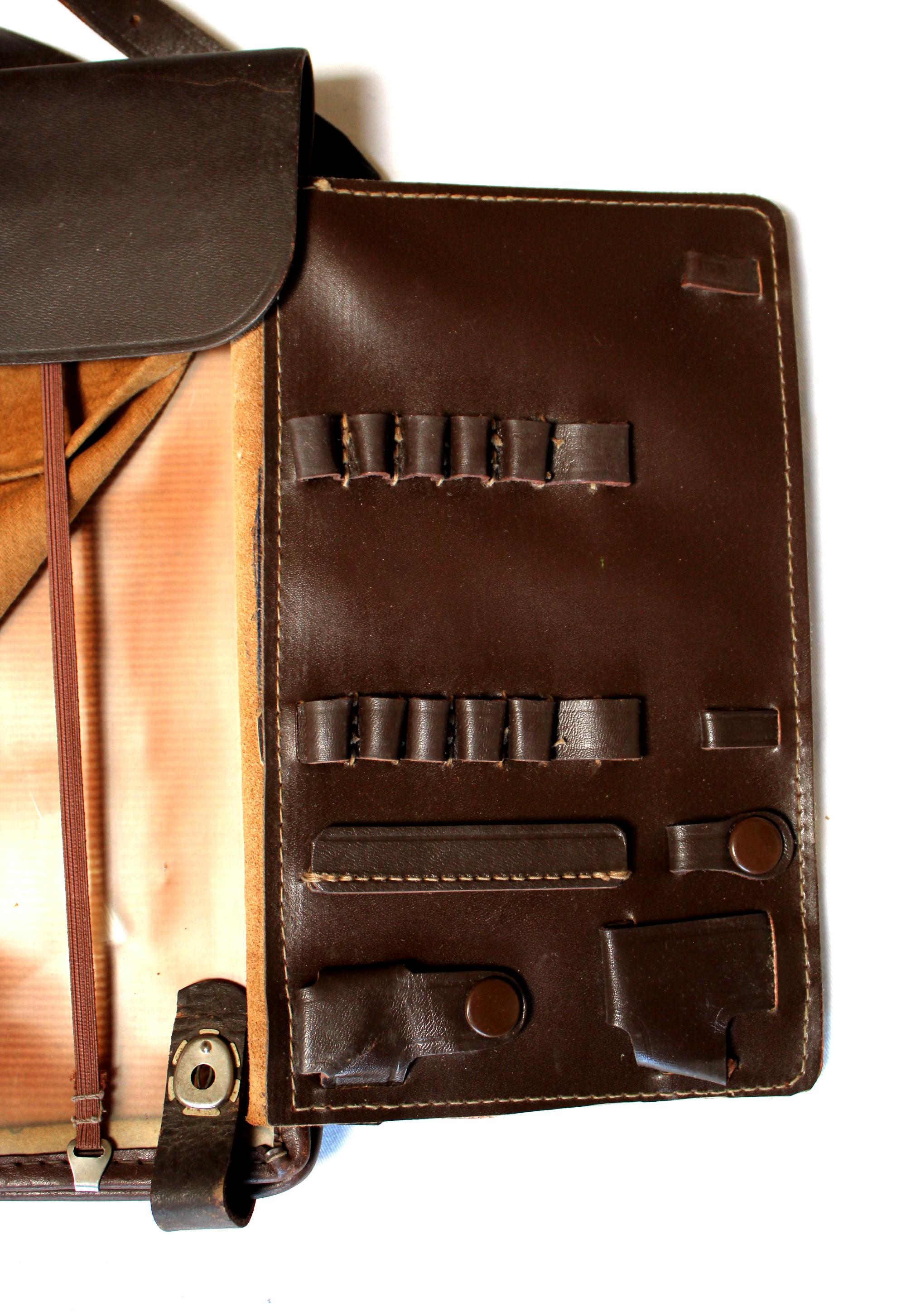 1970年代以降 ソ連軍 レザーマップケース（L19） Soviet army map case