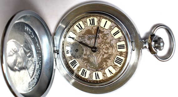 Russian Pocket Wind-Up Mechanic  Watch – Original… - image 6