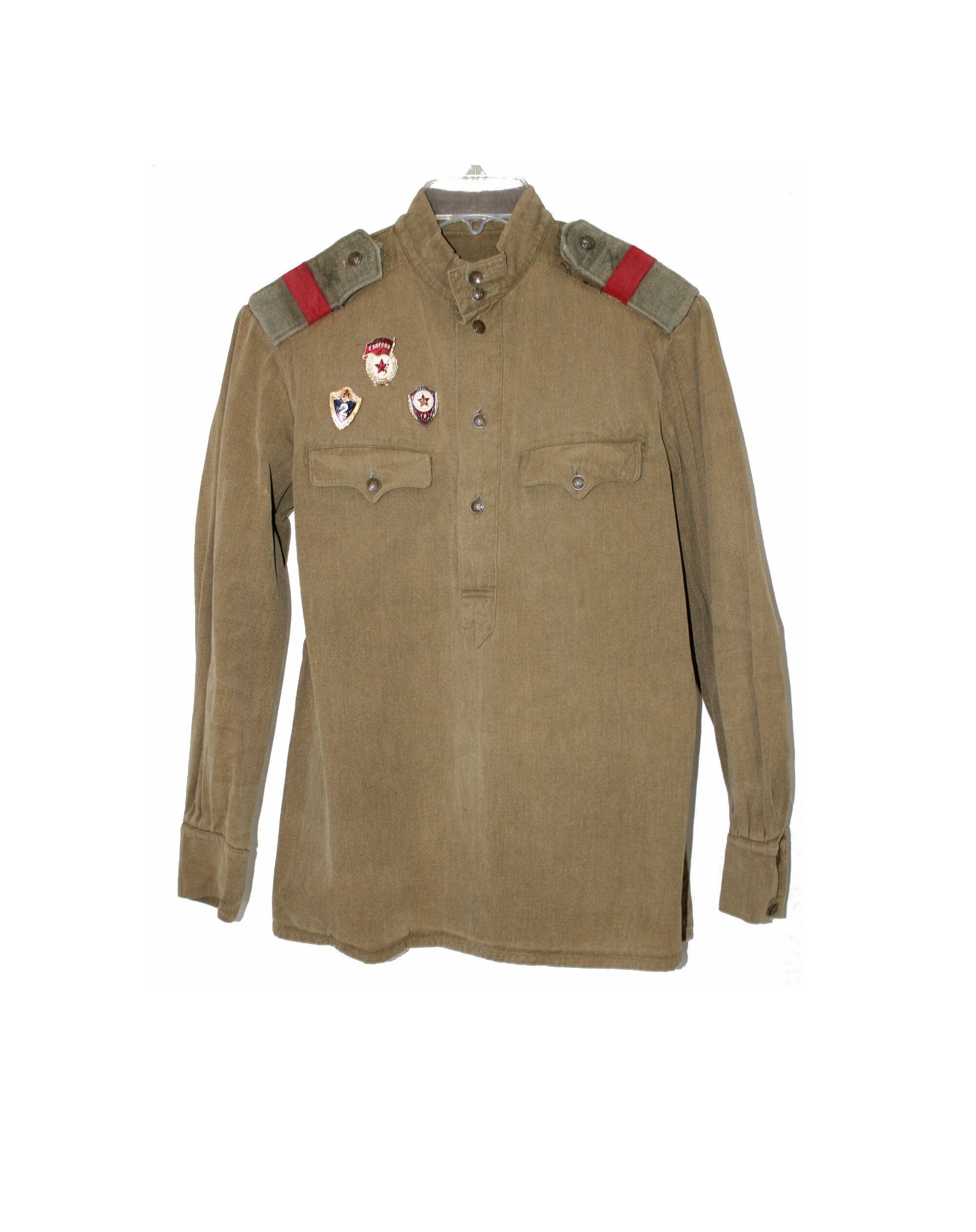 ソ連軍M43空軍将校上下中佐 第二次大戦後のソ連軍の制服、階級章、兵科色 1943年式 Soviet
