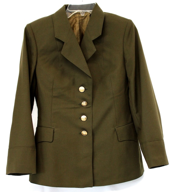 ヴィンテージ本物ソビエト連邦軍女性制服ジャケット+スカート100