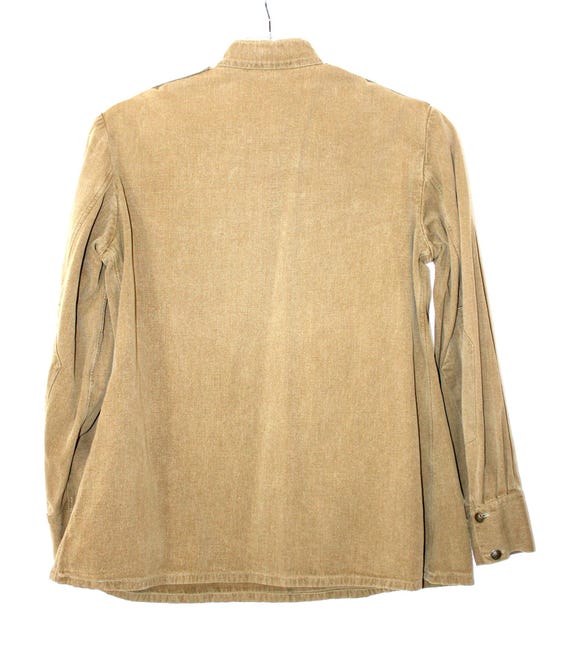ORIGINAL Vintage 1966 USSR Military Medium Army Cotton Tunic