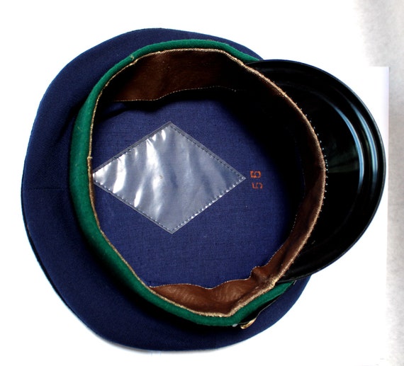 Vintage 1969 USSR VOKhR Junior Command Staff Cap: Cold War Memorabilia View 4