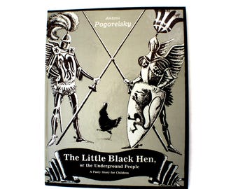 Libro infantil soviético de 1987: La gallinita negra (edición en inglés)