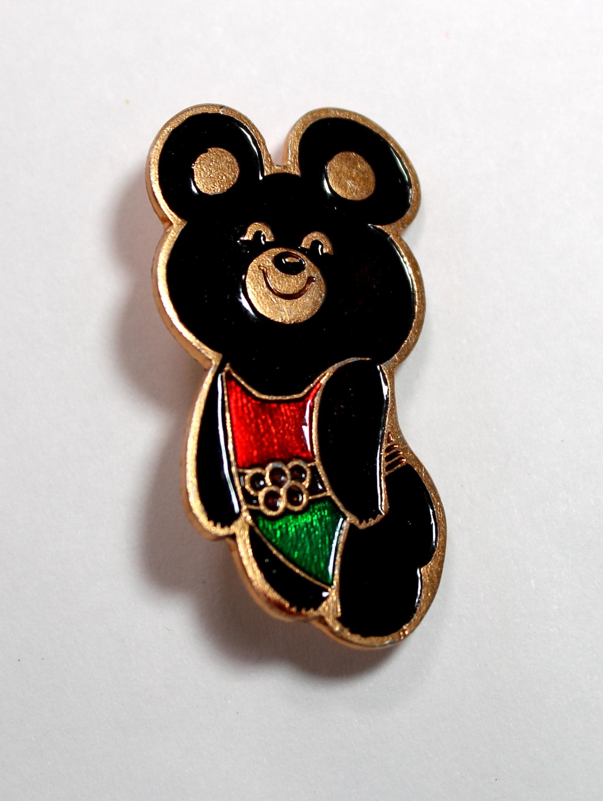 ヴィンテージ 1980年モスクワオリンピック 希少コレクターズピンバッジ