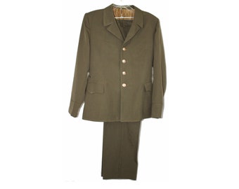 ヴィンテージダブルブレストウールコート、クラシックなオールドエラ