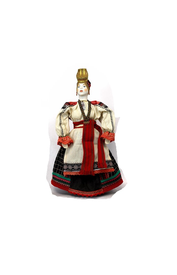 ソ連製ヴィンテージハンドメイド人形「19世紀ロシア・ヴォロネジ