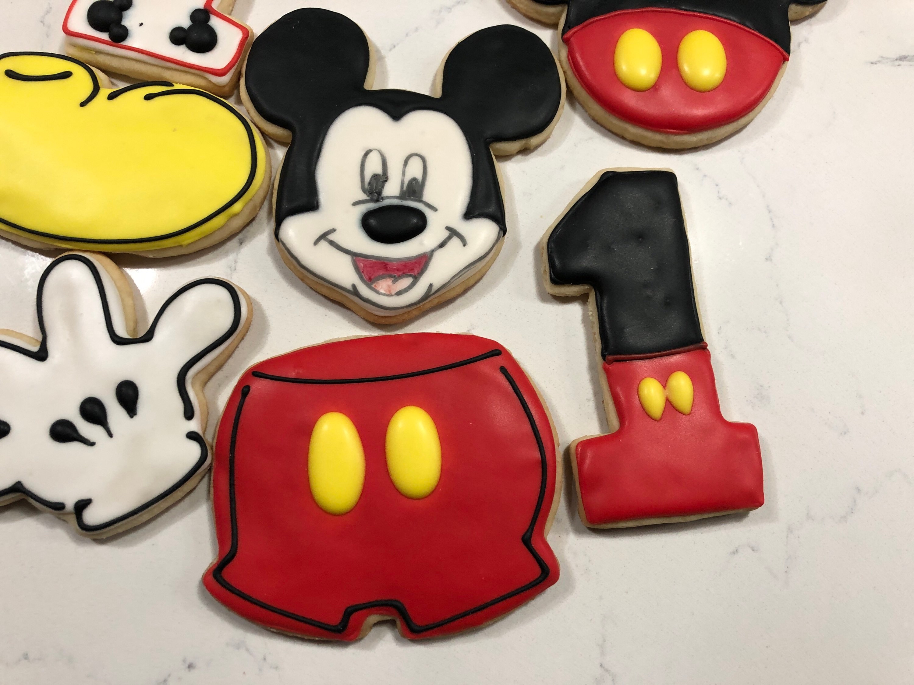 Mickey Mouse themed sugar cookies Etsy