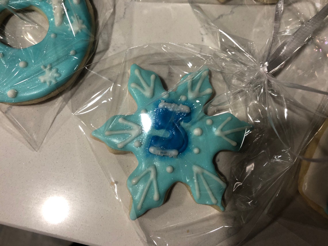 Frozen themed sugar cookies Etsy