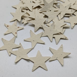 Biodegradable Seed Paper Confetti : Star