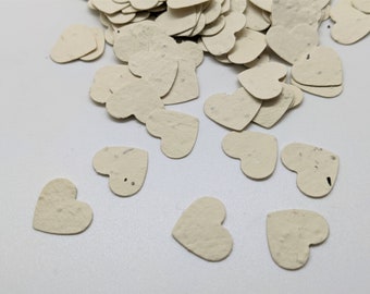 Biodegradable Seed Paper Confetti : Heart