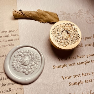 3D Vogel Wachs Siegel Stempel, 3D Wachs Siegel Stempel, Wachs Siegel Stempel Kit, Siegelwachs Stempel