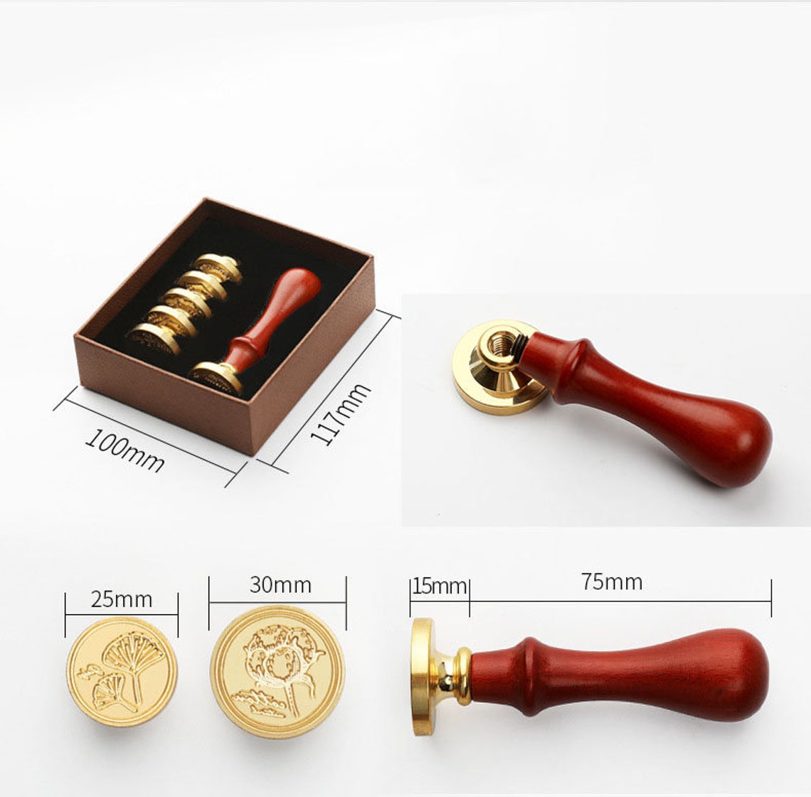 MultiStyles Wax Stamp Set Wax Seal Stamp Set Retro Stamps Etsy