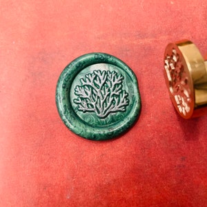 Coral Wax Stamp, Wax Seal Stamp, Retro Stamps With Handle, Wax Seal Stamp, Invitation Supplies, Gift Wrapping Tools