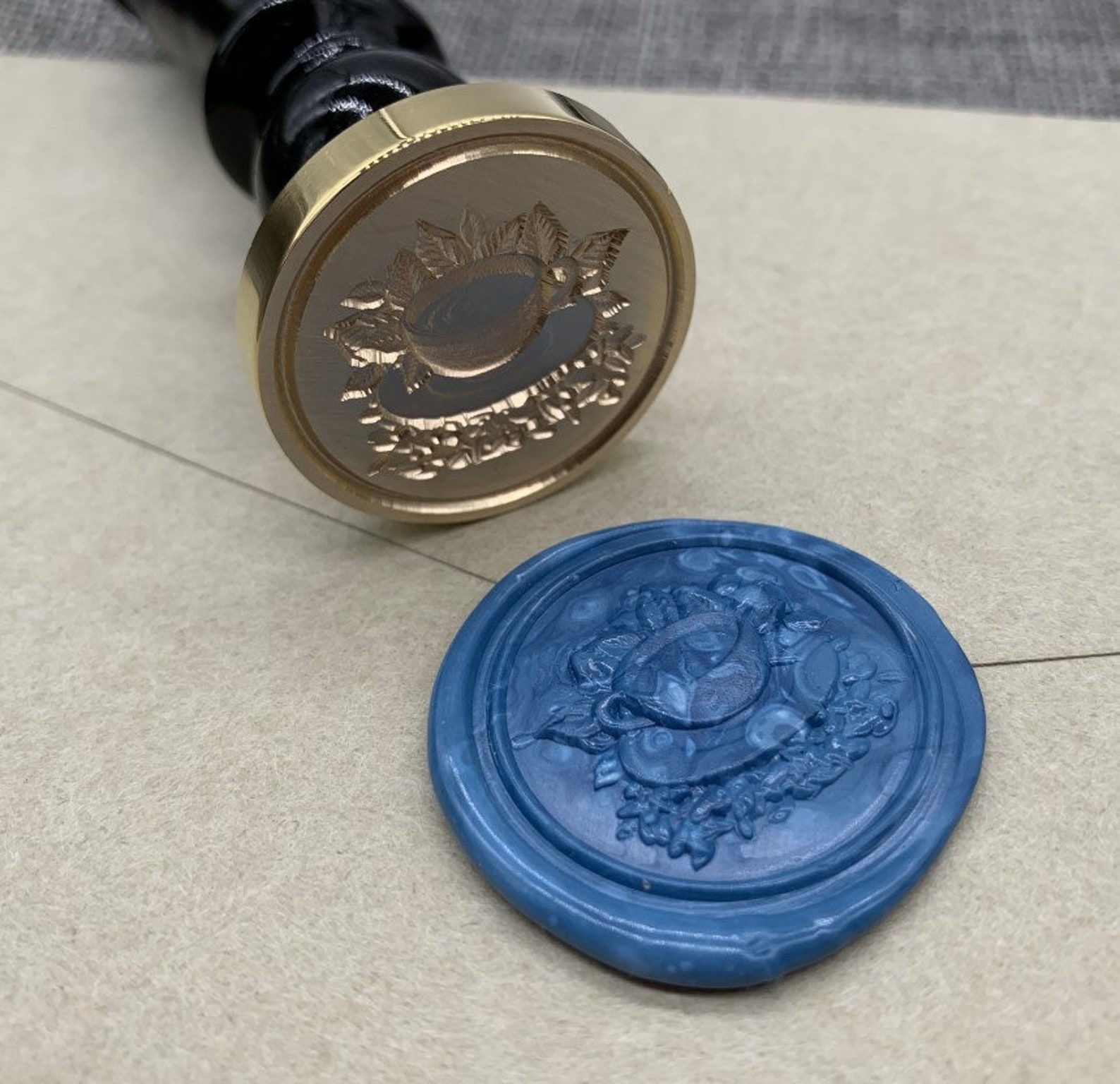 4 Styles 3D Wax Stamp Embossed Wax Seal Stamp Retro Stamp - Etsy