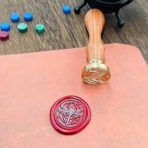 Dragonfly Wax Seal Stamp, Sealing Wax Stamp, Wax Stamp With Handle, Wax Sealing, Seal Wax Stamp Tools
