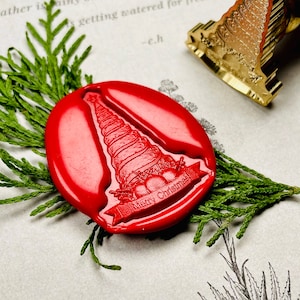 3D Xmas Wax Stamp, Embossed Wax Seal Stamp, Retro Seal Stamps, Wax Seal Stamp, 3D Seal Stamp, Wax Sealing Stamp, Christmas Seal Stamp