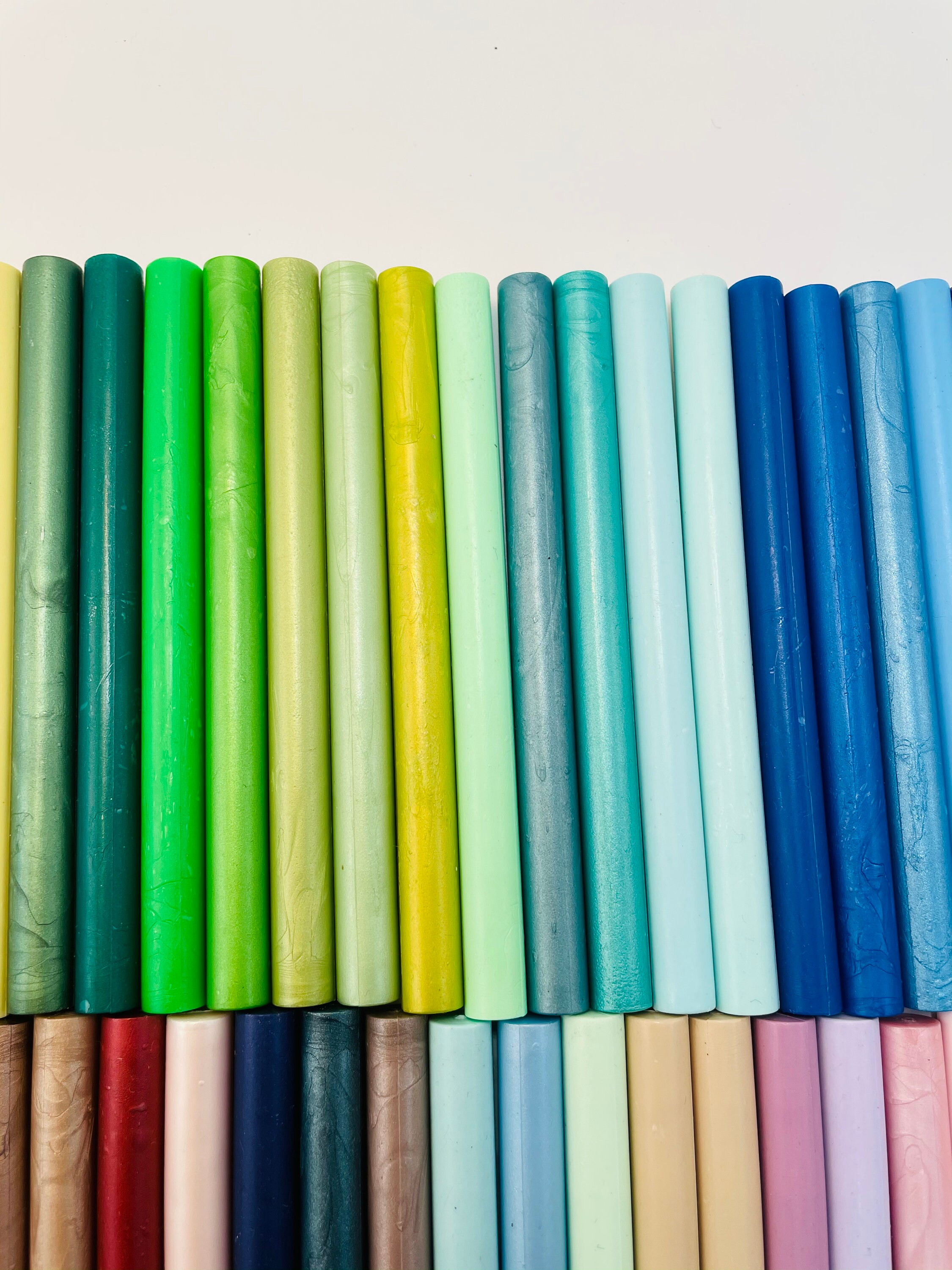 66 Colors Wax Sticks Wax Seal Sticks Sealing Wax Sticks Wax Etsy