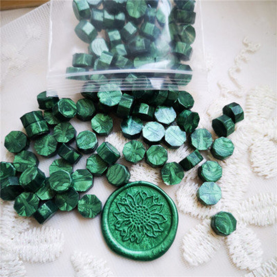 38 Colors 100pcs/bag Sealing Wax Beads , Clear Seal Wax, Seal Wax