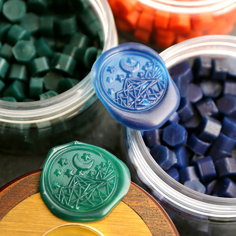 160pcs 9 Colors Sealing Wax Beadswax Seal Beads for Wax Seal Etsy
