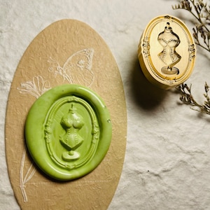 3D Elegant Mannequin Wachs Siegel Stempel, 3D Wachs Siegel Stempel Kit, Siegel Stempel, Siegelwachs Stempel