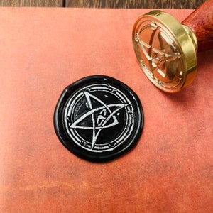 Mysterieuze Cthulhu symbool wasstempel, lakzegel stempel, retro postzegels, lakzegel stempel, uitnodiging, cadeauverpakkingsgereedschappen