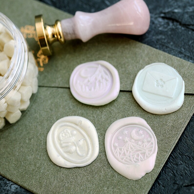 Reflective Wax Beads Wax Seal Beads Sealing Wax Beads Wax Etsy