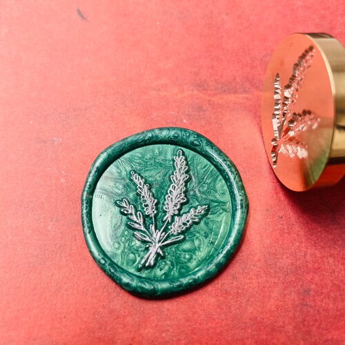 Dandelion Wax Stamp Wax Seal Stamp Retro Stamps With Handle Etsy