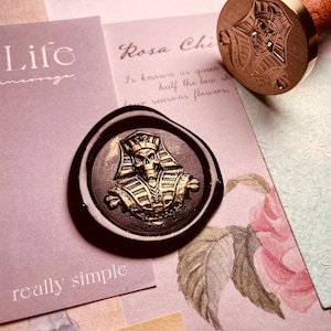 3D Skull Anubis Wax Seal Stamp, Wax Seal Stamp, Seal Stamp, Wax Sealing Stamp, Wax Seal Kit