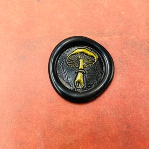 3D Mushroom Wax Stamp, Embossed Wax Seal Stamp, Seal Stamps, Wax Seal Stamp,Invitation, Gift Wrapping Tools
