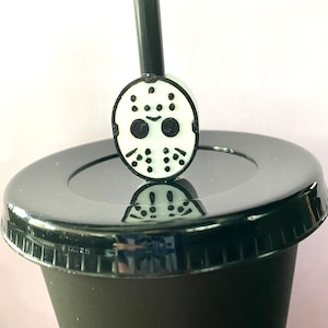 Jason Straw Buddy | Straw Accessories | Party Favor | Stocking Stuffer