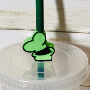 Goofy straw buddy