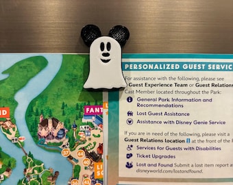 Ghost Mouse Magnet | Refrigerator Magnet | Cruise Door Magnet | Whiteboard Magnet