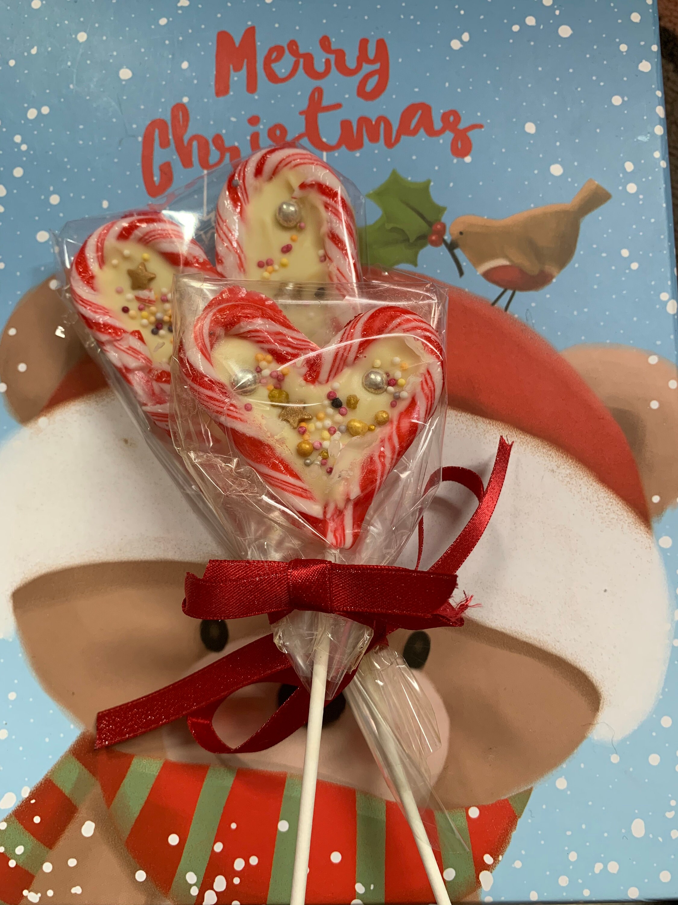 Christmas 2022 Candy Cane Lollies Etsy