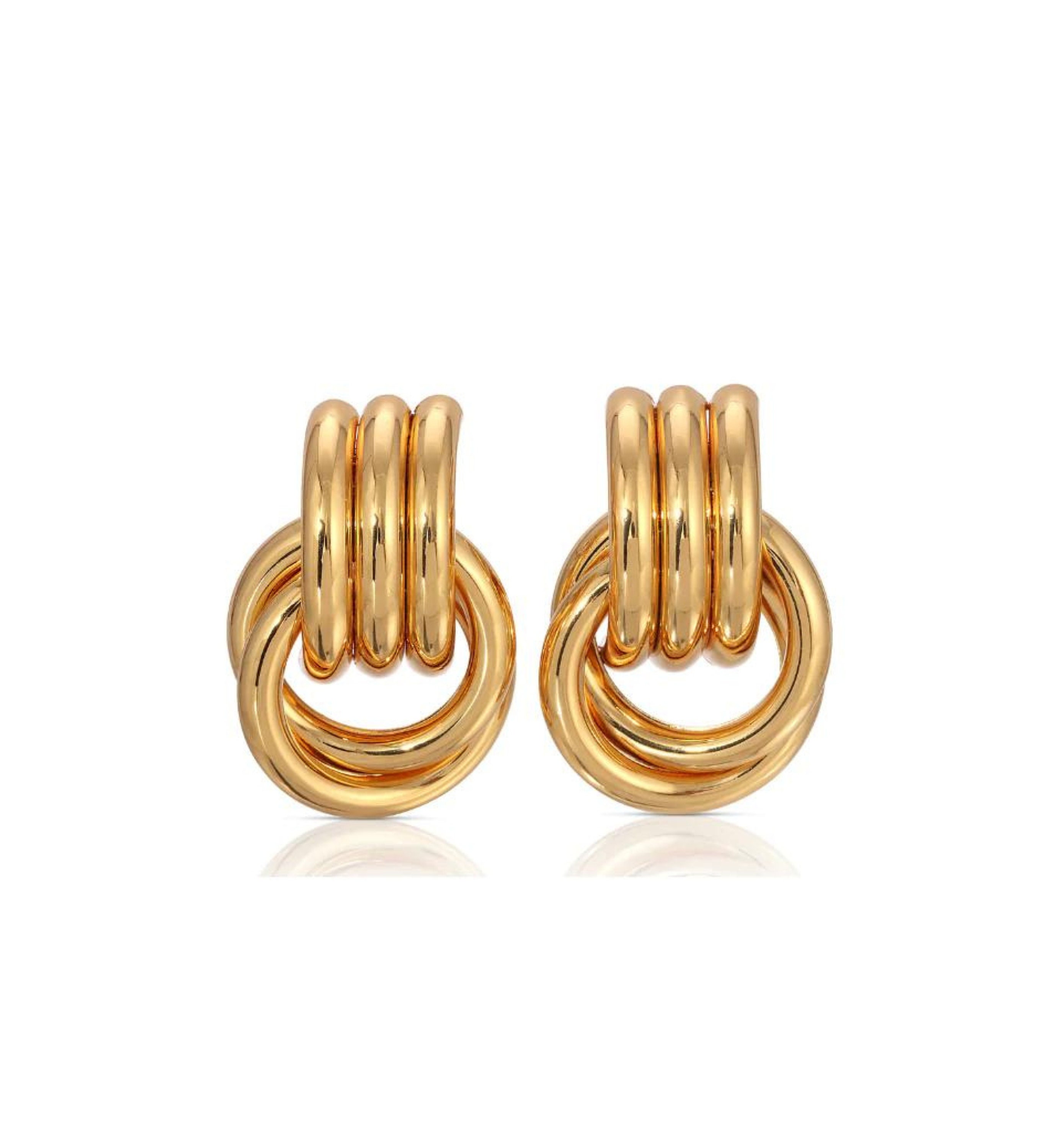 Knot earrings discount