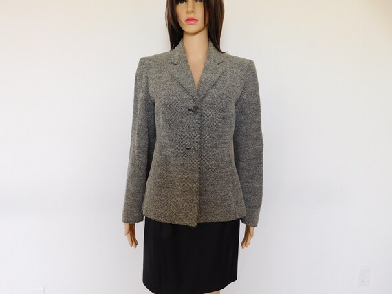 Classic blazer jacket-single breasted-timeless-ca… - image 6