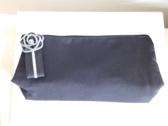 Wristlet zipper flower art-clutch bag & matching … - image 5